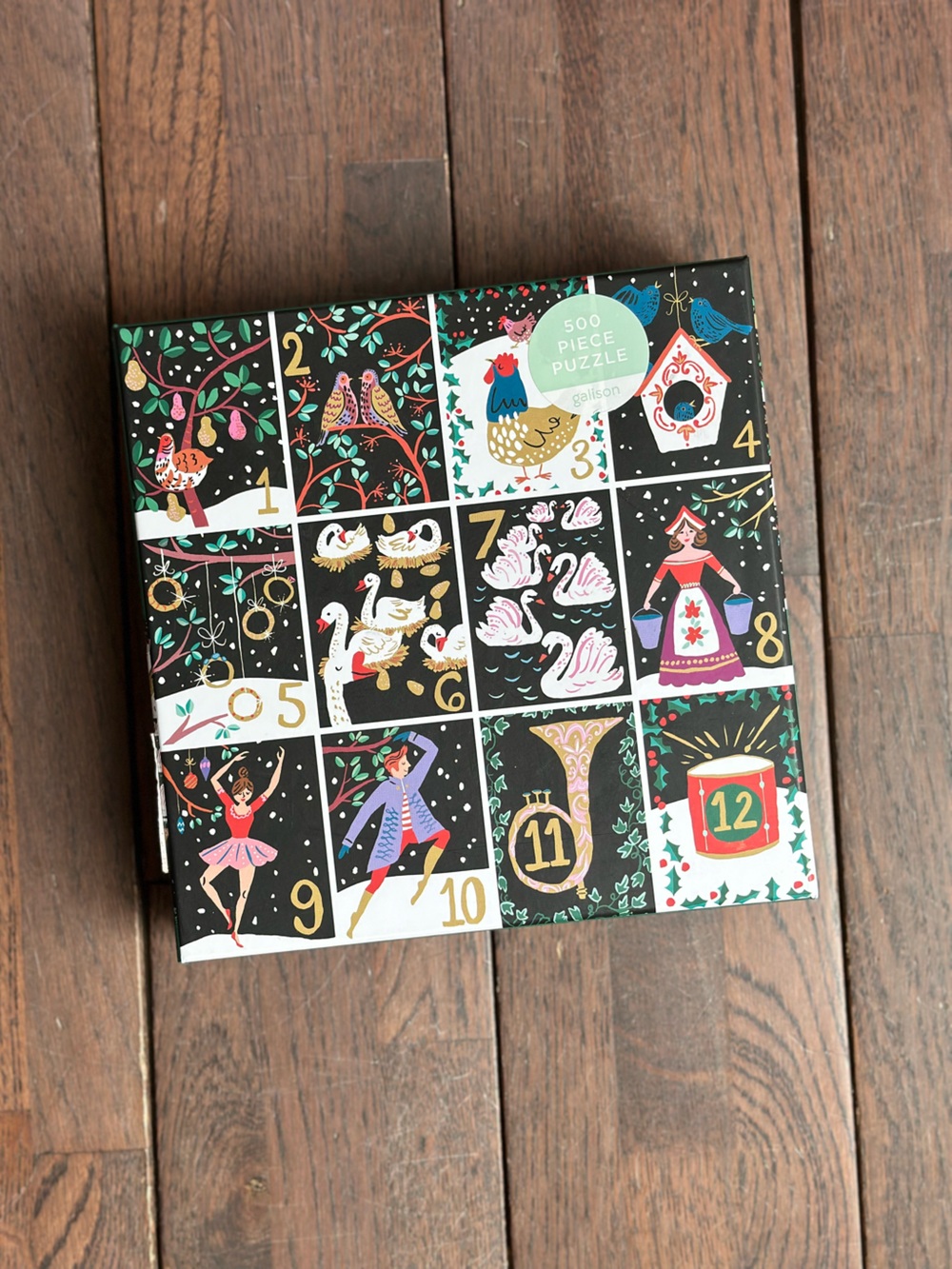 Galison Christmas Puzzle - 12 Days of Christmas